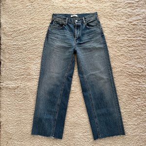 MOUSSY VINTAGE RIVERVIEW JEANS WIDE LEG HI RISE NEVER WORN SZ 29